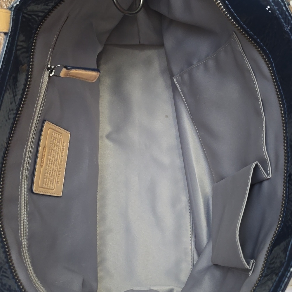 Coach Poppy Daisy Liquid Gloss Shoulder Tote Bag, Y2K Era - Picture 7 of 8